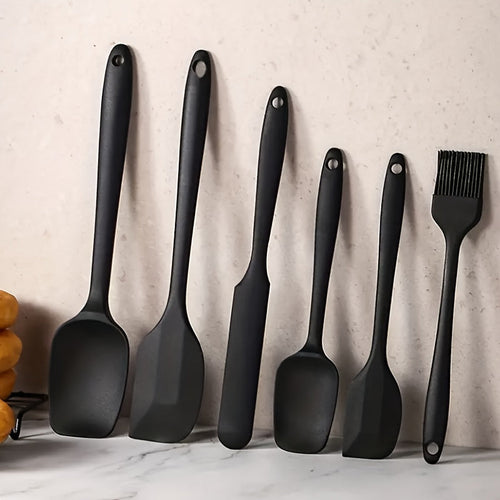 6 Piece HOT HOT Heat Resistant Silicone Spatula (or spanking) Set