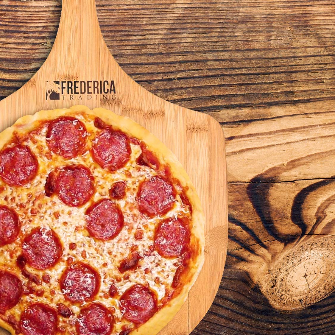 Natural Bamboo Spanking Paddle and Cutting Board