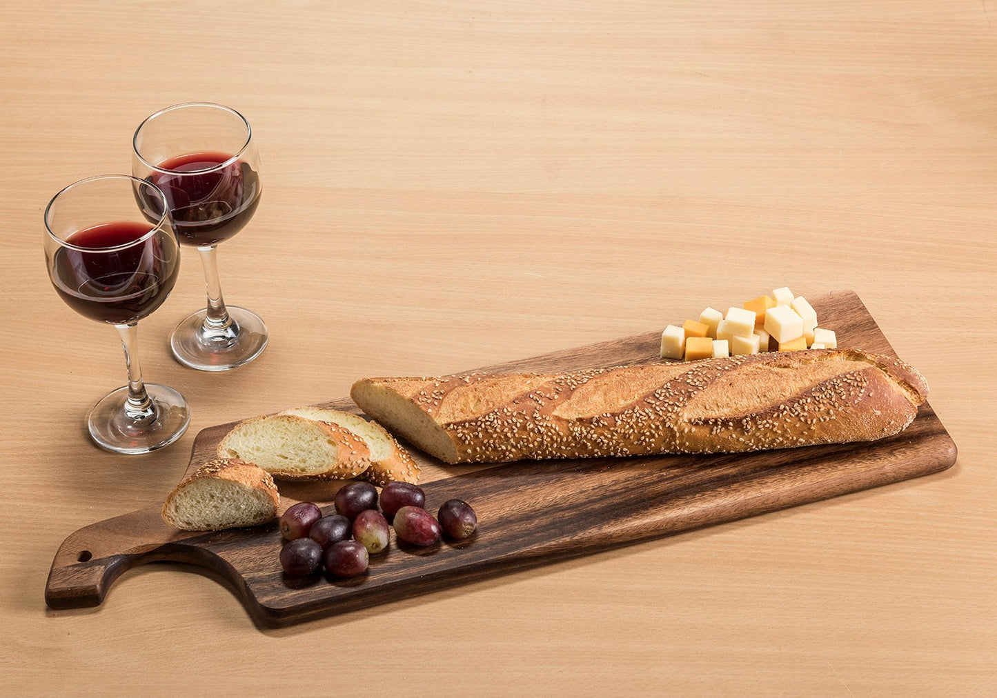 LONG Acacia Wood Cutting/Charcuterie Board