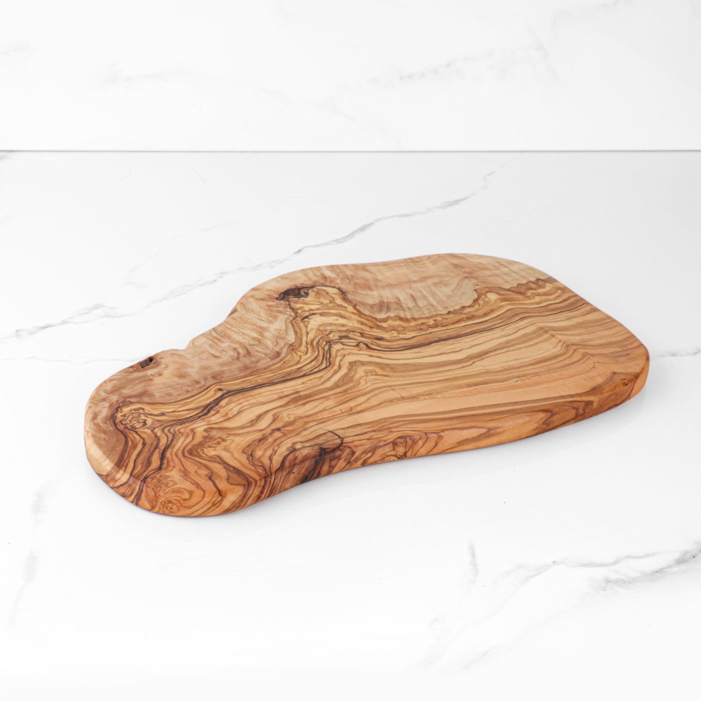 Handmade Olive Wood Cutting Board with BIG NATURAL Edges