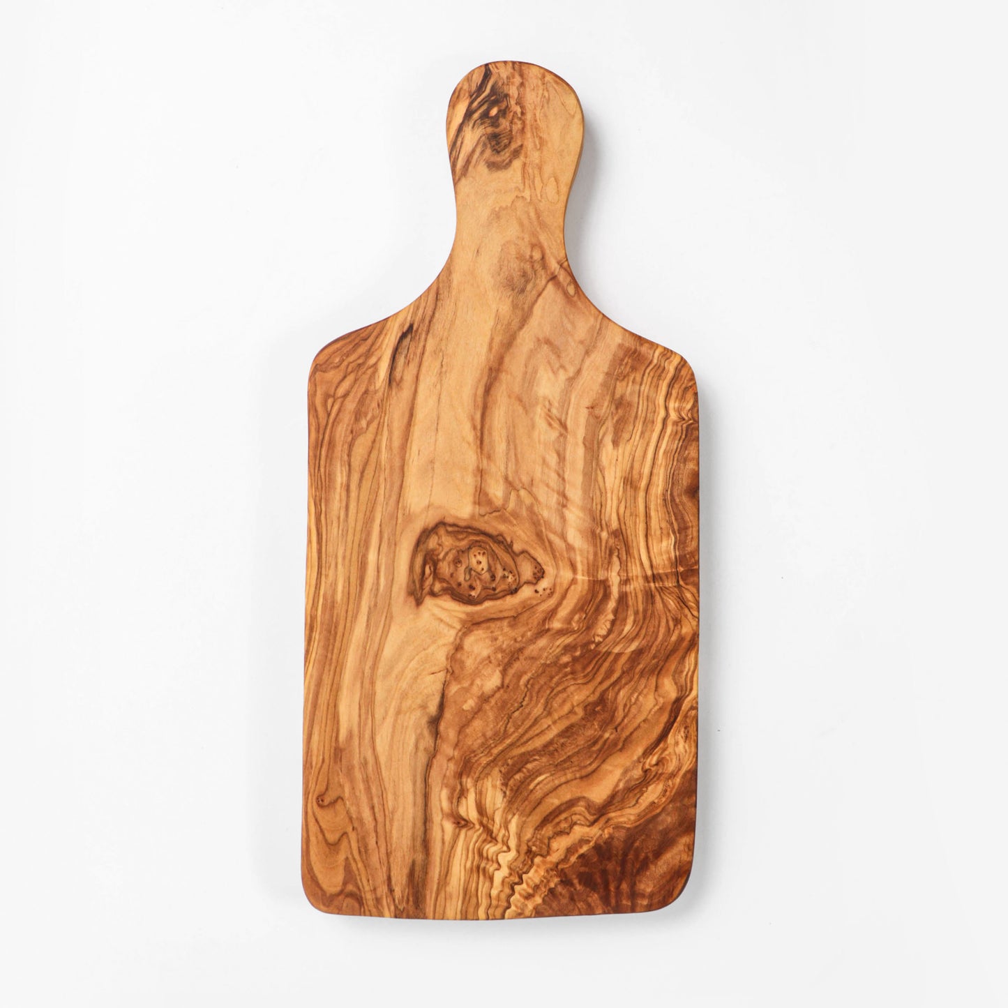 Handmade Olive Wood Rectangular Cuttin' Board