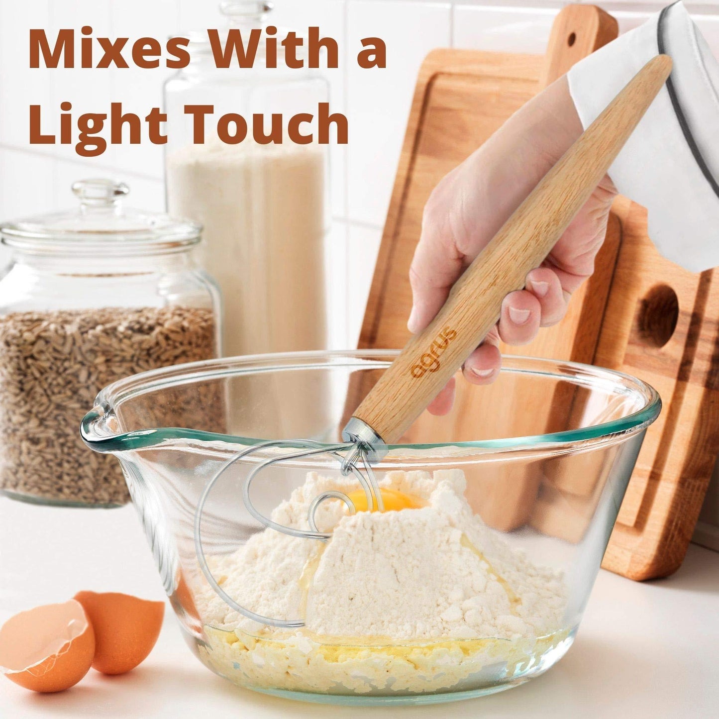 Danish Bread Dough Mixing Whisk - Weird but WAY Cool