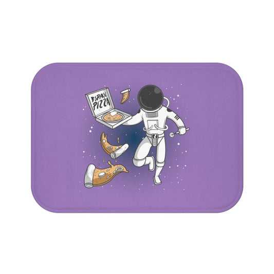 Space Pizza Bath Mat