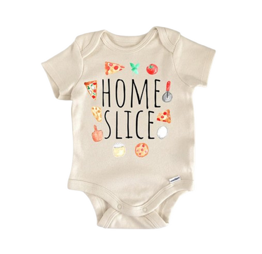 Lil’ Home Slice Onesie!