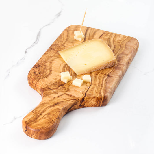 Handmade Olive Wood Rectangular Cuttin' Board