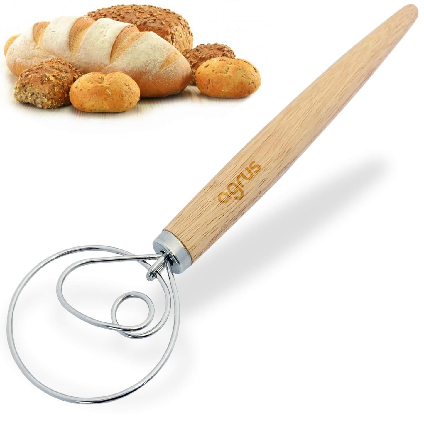 Danish Bread Dough Mixing Whisk - Weird but WAY Cool